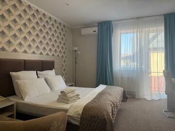 Двухместный номер Делюкс с 1 кроватью в Гостинице Ренессанс